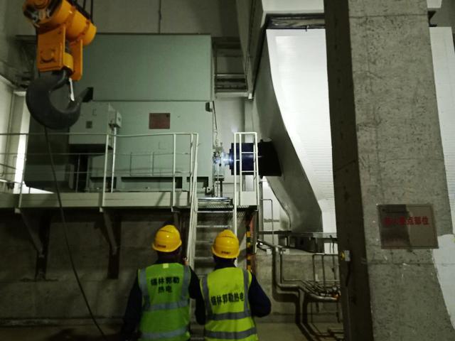 中国能建安徽电建一公司：锡林郭勒66万2号锅炉六大风机单体试转完成(图1)