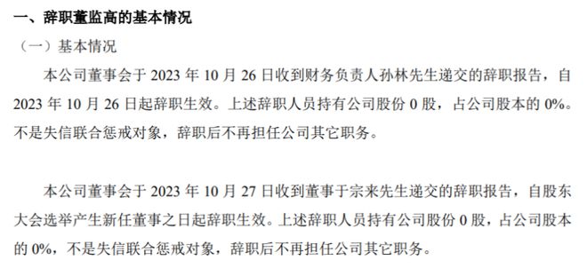 西玛风机财务负责人孙林辞职 于盼盼接任 2023年上半年公司净利58532万(图1)