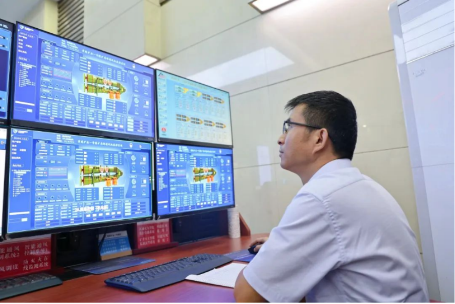 黄陵一号煤矿：智能局部通风控制系统正式上线(图1)
