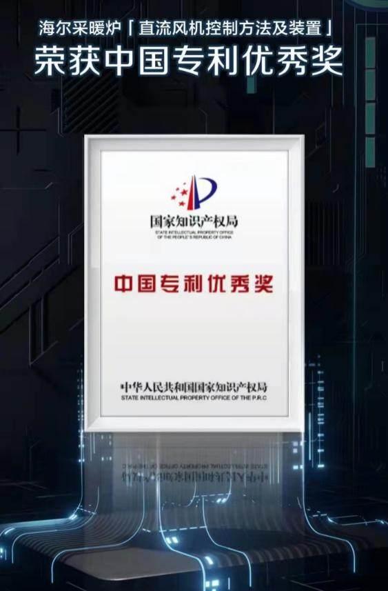 海尔采暖炉发明黑科技获中国专利优秀奖(图1)