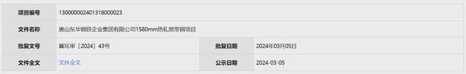 河北省大批钢铁项目获批！(图4)