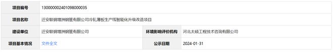 河北省大批钢铁项目获批！(图1)