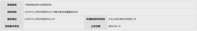河北省大批钢铁项目获批！(图7)