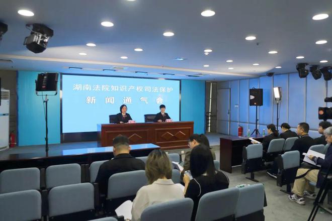 2023年共审理各类知识产权案件17764件湖南高院通报全省法院知识产权司法保护状况(图1)